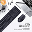 ALCATROZ USB WIRED KEYBOARD AND MOUSE XPLORER C3600 BLACK