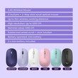 ALCATROZ WIRELESS MOUSE AIRMOUSE V AMETHYST 1200DPI