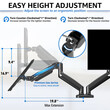 Monitor Mount Stand - Redragon GMK-915