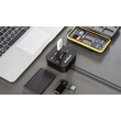 DM-1020 . Hub USB 2.0 3 θυρών με αναγνώστη καρτών μνήμης Rebel