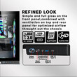 ARMAGGEDDON E-ATX RGB TRANSPARENT FISH TANK GAMING CASE AQUARON XTREME WHITE