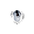 SRDR/13-10 ΠΑΞΙΜΑΔΙ ΚΩΝΙΚΟ 12x1,5 (34mm) (19) 10ΤΕΜ.