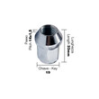 SRDR/15-10 ΠΑΞΙΜΑΔΙ ΚΩΝΙΚΟ 14x1,5 (33mm) (19) 10ΤΕΜ.
