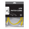 CABLEXPERT UTP CAT6 PATCH CORD YELLOW 2M