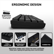 ARMAGGEDDON MECH KEYBOARD BLUETOOTH/WIRED STARLING BLK