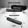 SONIC GEAR RGB BLUETOOTH SOUND BAR NEOX 250BT 20W BLACK
