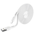 LAMTECH TYPE-C FLAT CHARGING CABLE 1M WHITE