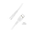 LAMTECH TYPE-C FLAT CHARGING CABLE 1M WHITE
