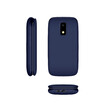 LAMTECH FLIP PHONE 2.8' DISPLAY WITH BT, FM RADIO, SOS, 1400 mAh, GR MENU FLIP-X BLUE