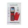 LAMTECH FLIP PHONE 2.8' DISPLAY WITH BT, FM RADIO, SOS, 1400 mAh, GR MENU FLIP-X RED