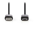 Nedis Ccgp60750bk10 usb 2.0 Cable Type-c Male-Micro b Male 1.0m Black