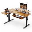 Γραφείο - Eureka Ergonomic® ERK-L60L-RB-V2-EU 155x110x76-135εκ.