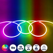 GloboStar® 999-0245 OVALE 120° Degree Neon Flex Epistar LED SMD 5050 1m 18W/m 60LED/m 1260lm/m 120° DC 230V Αδιάβροχη IP68 RGB Dimmable Μ100 x Π2.6 x Υ1.7cm