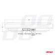 04369/AM ΦΑΡΟΣ/ΣΤΡΟΜΠΟ ΜΠΑΡΑ R65 R10 12/24V 26W LED ΠΟΡΤΟΚΑΛΙ 10 ΧΡΗΣΕΩΝ ΜΕ ΜΑΓΝΗΤΙΚΗ ΒΑΣΗ 326x186x63mm ΑΜΙΟ - 1 ΤΕΜ.