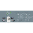 ΔΙΑΚΛΑΔΩΤΗΣ 1/4 ΕΝΕΡΓΟΣ 13db LTE JAGER (FZ-04FC)