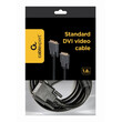 CABLEXPERT DVI VIDEO CABLE SINGLE LINK CABLE BLACK 1,8M