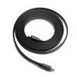 CABLEXPERT HIGH SPEED HDMI FLAT CABLE WITH ETHERNET 1,8M BLACK