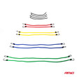 02836/AM . ΧΤΑΠΟΔΙΑ ΕΛΑΣΤΙΚΑ (4mmΧ25cm 4ΤΕΜ)(8mmX45cm 2ΤΕΜ)(8mmΧ60cm 2ΤΕΜ)(8mmX75cm 2ΤΕΜ)(8mmX90cm 2ΤΕΜ) AMIO - 12 ΤΕΜ.