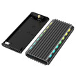 GEMBIRD USB3,1 ENCLOSURE FOR M.2 NVMe DRIVES BACKLIGHTED ALUMINUM