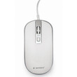GEMBIRD USB WIRED OPTICAL MOUSE WHITE/SILVER