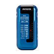 AIWA MINI POCKET RADIO WITH EARPHONES BLUE