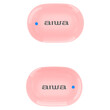 AIWA TWS IN-EARPHONES WITH MEMORY FOAM PINK