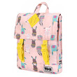 8848 BACKPACK FOR CHILDREN WITH HARES PRINT