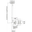 SBOX CEILING MOUNT FOR LCD-PLASMA SCREENS 23"-43" SBOX CEILING MOUNT FOR LCD-PLASMA SCREENS 23"-43"