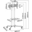 SBOX MOBILE FLOOR STAND 32"-55"