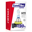 02134/AM . H11 12V 55W PGJ19-2 LUMITEC LIMITED +130%  UP TO 40m AMIO - 1 ΤΕΜ.