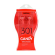 DM-301R . Ακουστικά με Μικρόφωνο Candy REMAX Κόκκινα