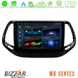 Bizzar m8 Series Jeep Compass 2017&gt; 8core Android12 4+32gb Navigation Multimedia Tablet 10&quot; u-m8-Jp0143