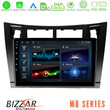 Bizzar m8 Series Toyota Yaris 8core Android12 4+32gb Navigation Multimedia Tablet 9&quot; (Μαύρο Χρώμα) u-m8-Ty626b