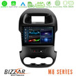 Bizzar m8 Series Ford Ranger 2012-2016 8core Android12 4+32gb Navigation Multimedia Tablet 9&quot; u-m8-Fd0591