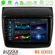 Bizzar m8 Series Mitsubishi L200 8core Android12 4+32gb Navigation Multimedia Tablet 9&quot; u-m8-Mt0314
