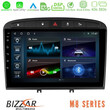 Bizzar m8 Series Peugeot 308/rcz 8core Android12 4+32gb Navigation Multimedia Tablet 9&quot; u-m8-Pg705b