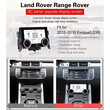 Range Rover Evoque L538 2012 - 2018 Touchscreen ac Climate Control Panel cl-zf-2008