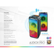 SONIC GEAR RGB SPEAKER WITH HD AUDIO "AUDIOX PRO 800" RMS 70W