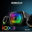 SONIC GEAR IOX 3 STEREO BLUETOOTH 2.1 SPEAKER SYSTEM