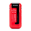AIWA MINI POCKET RADIO WITH EARPHONES RED
