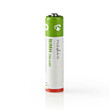 Nedis Banm7hr032b Rechargeable ni-mh Battery Aaa, 1.2v, 700 Mah, 2 Pieces, Blist