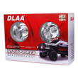 DLAA  ΠΡΟΒΟΛΕΙΣ ΟΜΙΧΛΗΣ ME LED ANGEL EYE H3 12V 55W 2 ΤΕΜ.