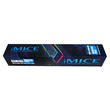 Mousepad iMICE GMS-WT5 Soft με RGB LED περιμετρικό φωτισμό 350x250mm Μαύρο