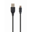 CABLEXPERT DOUBLE-SIDED MICRO-USB TO USB 2,0 AM CABLE 1,8M BLACK