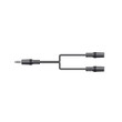 AvLink 112.046UK Καλώδιο 3.5mm Stereo Βύσμα - 2 x 3.5mm Stereo Υποδοχή 1,2m (Τεμάχιο)