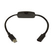 AvLink 113.026UK Καλώδιο Επέκτασης USB Type-C με Διακόπτη Τροφοδοσίας 0,25m (Τεμάχιο)