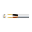 Mercury 801.878UK Καλώδιο Ηχείων 2 x 2.01mm² Διπλής Μόνωσης 100V Line Εξωτερικού Χώρου 100m White