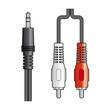 AvLink 112.064UK 3.5mm Stereo Καλώδιο - 2 x RCA 1.2m (Τεμάχιο)