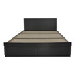 Κρεβάτι Olympus pakoworld με συρτάρι σε wenge απόχρωση 150x200εκ