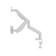 GEMBIRD DESK MOUNTED ADJUSTABLE DOUBLE MONITOR ARM 17'-32' WHITE